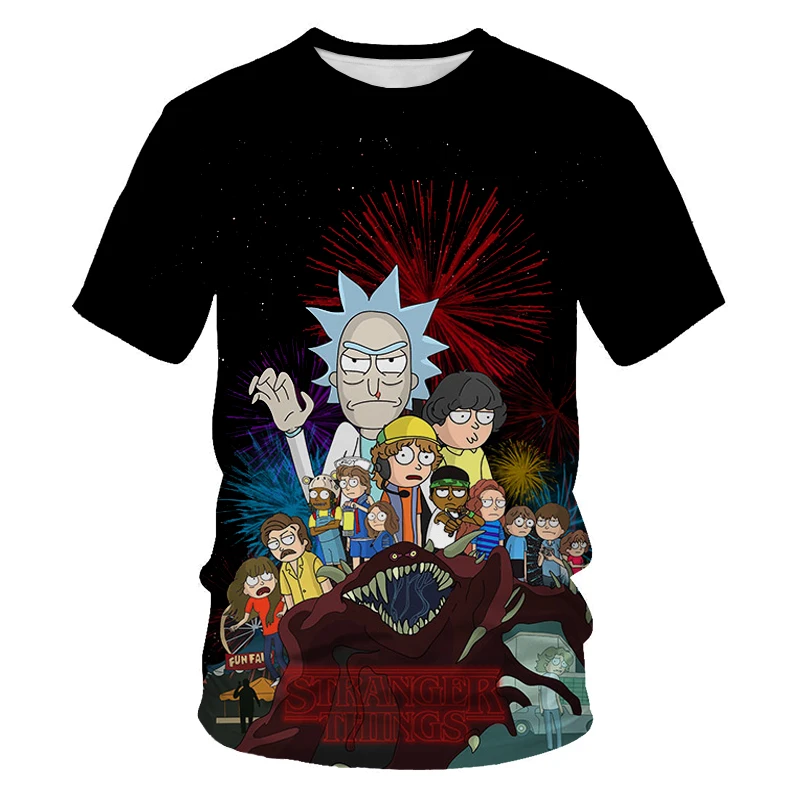 Summer popular retro men's cotton top T-shirt leisure sports short sleeve animation men's and women's fashion 3D printing
Summer popular retro men's cotton top T-shirt leisure sports short sleeve animation men's and women's fashion 3D printing
