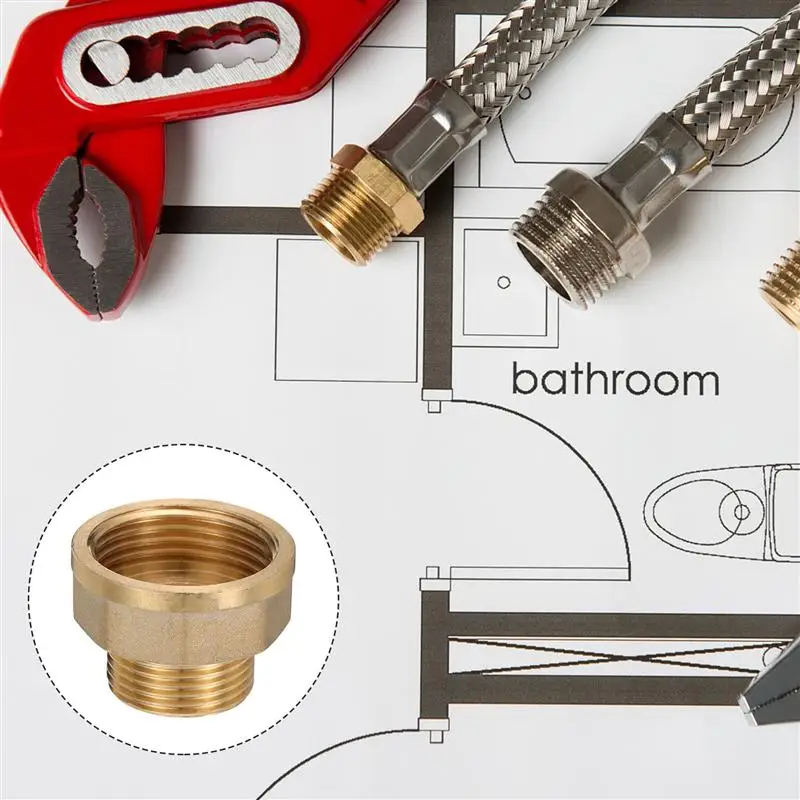 2pcs Threaded Brass Coupler Reducing Brass Pipe Fitting (1 Inch X3/4 Points)
2pcs Threaded Brass Coupler Reducing Brass Pipe Fitting (1 Inch X3/4 Points)