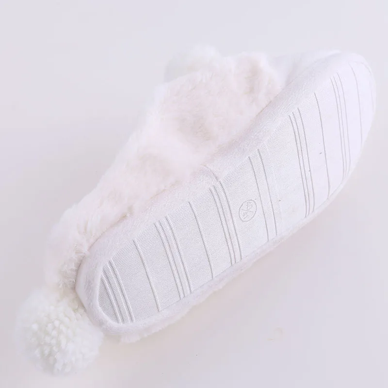 Women Winter Home Slippers Cartoon Sheep Shoes Non-slip Soft Winter Warm House Slippers Indoor Bedroom Female Floor Shoes 
Women Winter Home Slippers Cartoon Sheep Shoes Non-slip Soft Winter Warm House Slippers Indoor Bedroom Female Floor Shoes
