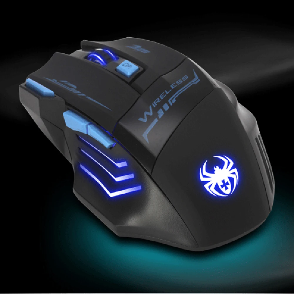 F14 LED Optical Computer Mouse Wireless Ergonomic Mouse 2.4G 2400 DPI 7 Buttons Gaming Mouse Colorful Breathing Lights
F14 LED Optical Computer Mouse Wireless Ergonomic Mouse 2.4G 2400 DPI 7 Buttons Gaming Mouse Colorful Breathing Lights
