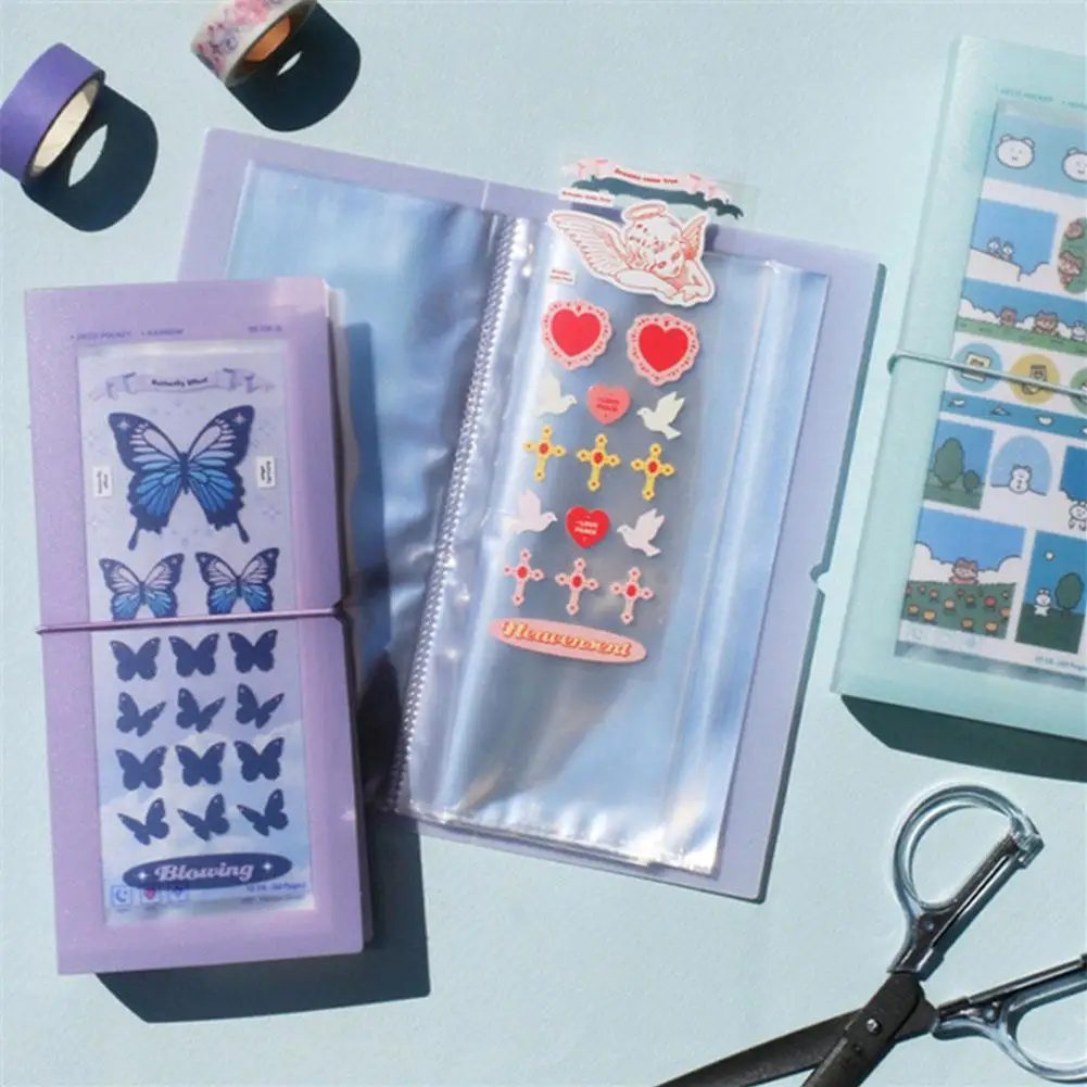 30Slots Sticker Storage Volumes Filing Products Insert Stickers Booklet Folder Idol Card Decorative Stickers Storage Book
30Slots Sticker Storage Volumes Filing Products Insert Stickers Booklet Folder Idol Card Decorative Stickers Storage Book