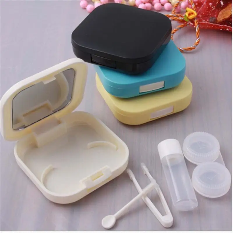 Mini Travel Shape Contact Lens Case Box Container Holder 
Mini Travel Shape Contact Lens Case Box Container Holder