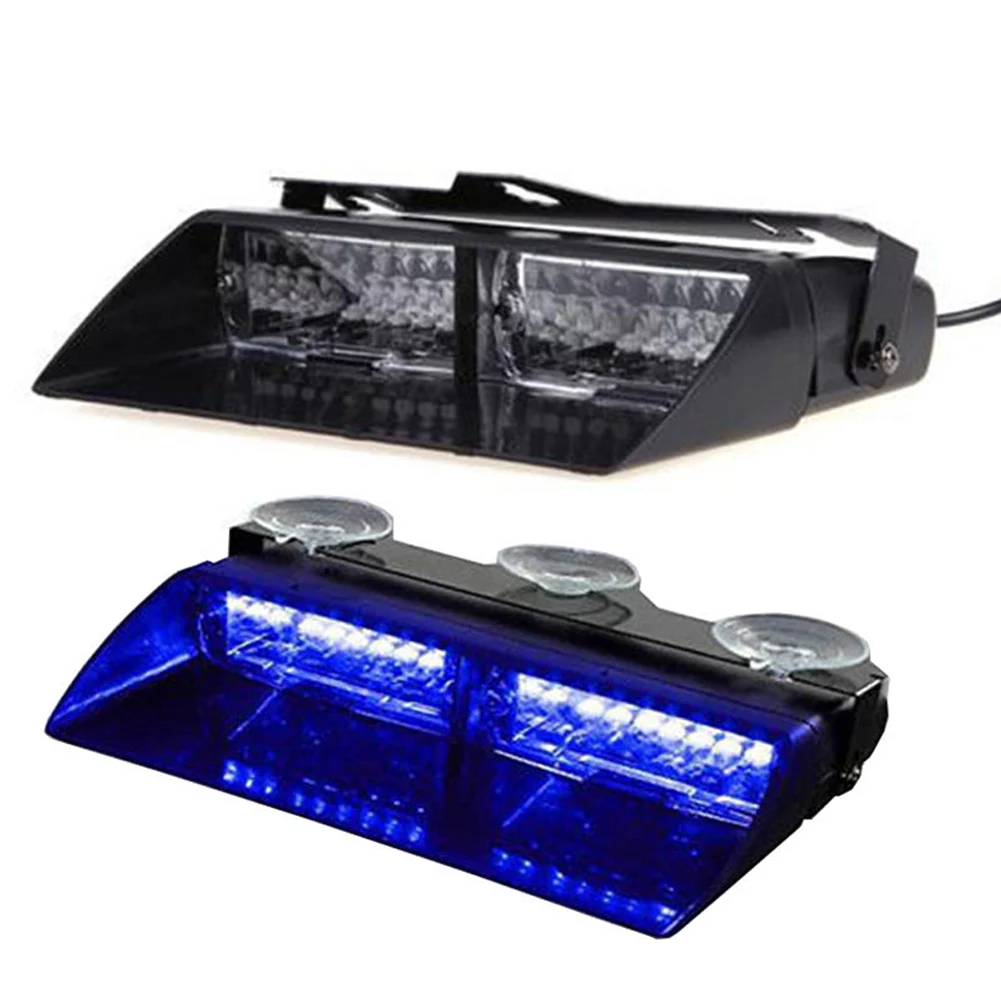 Car-styling 16 LED Police Strobe Light 12V Automobiles Automotive Dash Emergency 18 Flashing Alarm Blinking Lamp Tint Blue Color
Car-styling 16 LED Police Strobe Light 12V Automobiles Automotive Dash Emergency 18 Flashing Alarm Blinking Lamp Tint Blue Color