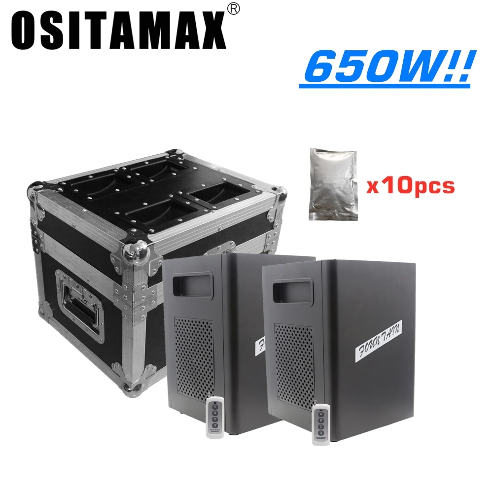 2 + Flycase 10 DMX или пульт дистанционного управления 650 Вт Холодный фейерверк машина