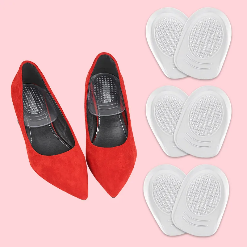 43pairs Wholesale Gel Silicon Adhesive Heel Cup High Density Gripper Cushion Flat Foot Insole Pad Shock Absorption Anti-Slip
43pairs Wholesale Gel Silicon Adhesive Heel Cup High Density Gripper Cushion Flat Foot Insole Pad Shock Absorption Anti-Slip
