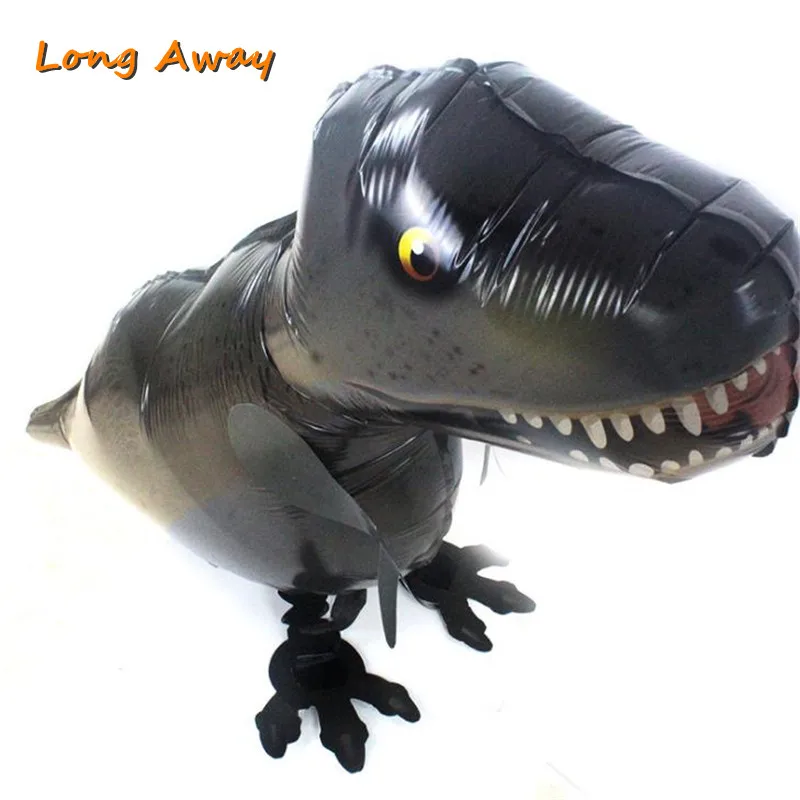 Black Walking Dinosaur Foil Balloon Tyrannosaurus Rex Balloons Dinosaur Party Decoration Inflatable Air Balloons Kids Toys 
Black Walking Dinosaur Foil Balloon Tyrannosaurus Rex Balloons Dinosaur Party Decoration Inflatable Air Balloons Kids Toys