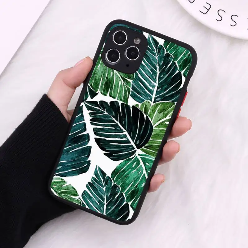 Retro Leaves Flowers Phone Case Matte Transparent for iPhone 7 8 11 12 s mini pro X XS XR MAX Plus cover funda
Retro Leaves Flowers Phone Case Matte Transparent for iPhone 7 8 11 12 s mini pro X XS XR MAX Plus cover funda