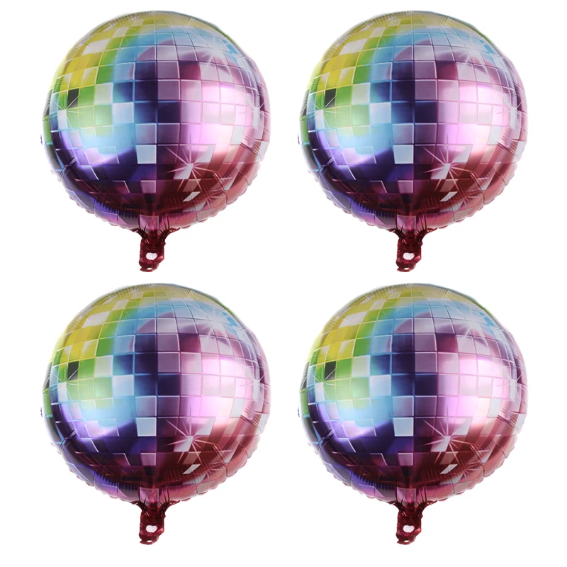18 inch round disco balloon ball dress up aluminum foil balloon colorful birthday party decoration toy balloon
18 inch round disco balloon ball dress up aluminum foil balloon colorful birthday party decoration toy balloon