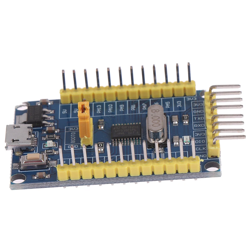 STM32F030F4P6 CORTEX-M0 ARM 32 Bit 48mhz Core System Development Board USB
STM32F030F4P6 CORTEX-M0 ARM 32 Bit 48mhz Core System Development Board USB