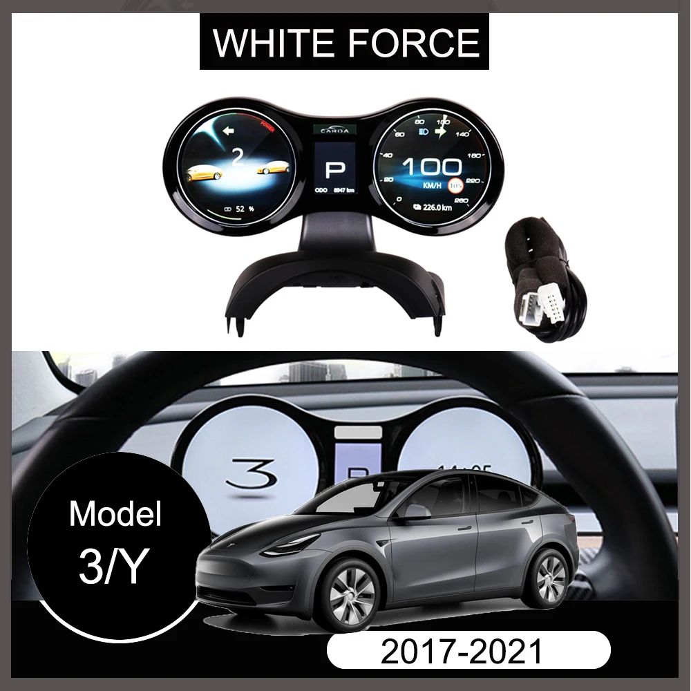 Model 3/Y Multi Steering Wheel HUD Head Up Display HD LCD Dual Display Instrument Multimedia Car OBD+GPS Car Refit for Tesla
Model 3/Y Multi Steering Wheel HUD Head Up Display HD LCD Dual Display Instrument Multimedia Car OBD+GPS Car Refit for Tesla