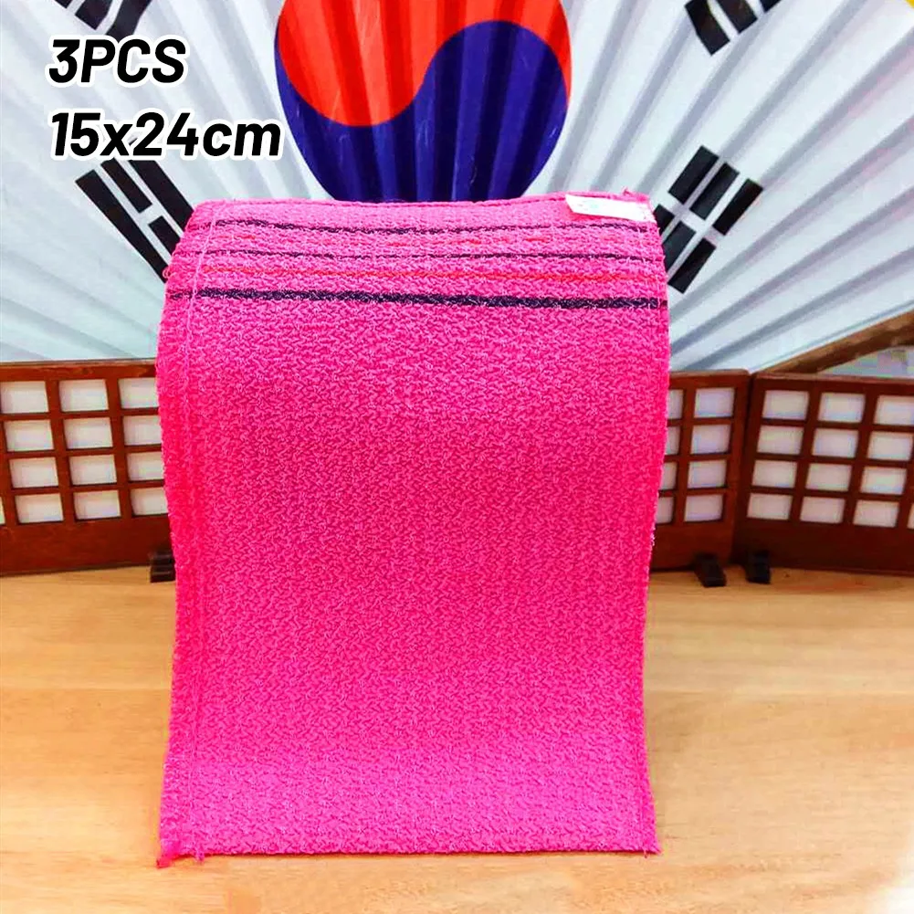 3pc Body Scrub Shower Towel Double-sided Bath Washcloth Towel Bath Towel 15x23cm Remove Dead Skin Cells
3pc Body Scrub Shower Towel Double-sided Bath Washcloth Towel Bath Towel 15x23cm Remove Dead Skin Cells