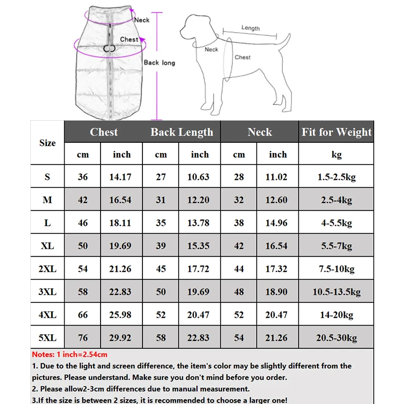 S-5XL Plus Size Dog Puppy Clothes Winter Warm Vest Jacket Clothing Dog Coat For French Bulldog Dogs Clothes for Pets Dog Costume
S-5XL Plus Size Dog Puppy Clothes Winter Warm Vest Jacket Clothing Dog Coat For French Bulldog Dogs Clothes for Pets Dog Costume
