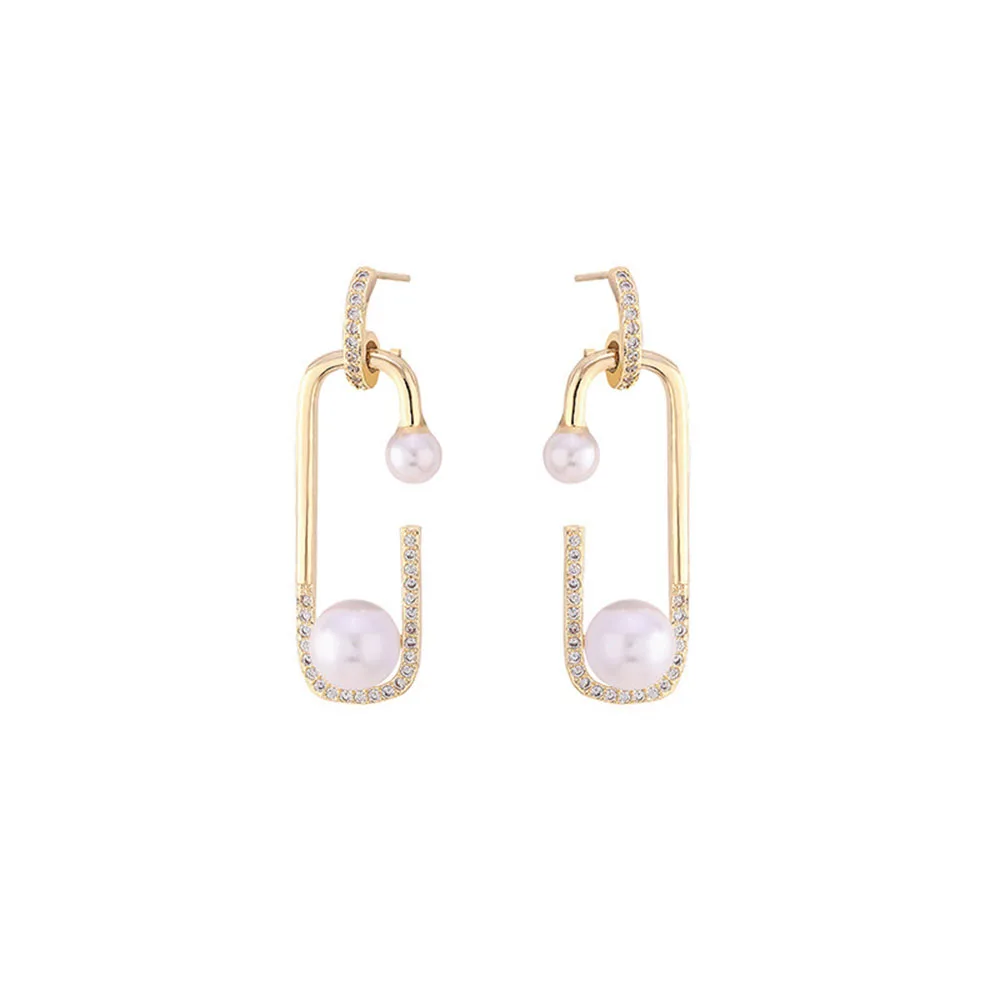 2020 New Design Pearl Irregular Pin Dangle Earring For Woman Fashion Korean Jewelry Luxury Sexy Girl's Party Wear Earrings
2020 New Design Pearl Irregular Pin Dangle Earring For Woman Fashion Korean Jewelry Luxury Sexy Girl's Party Wear Earrings