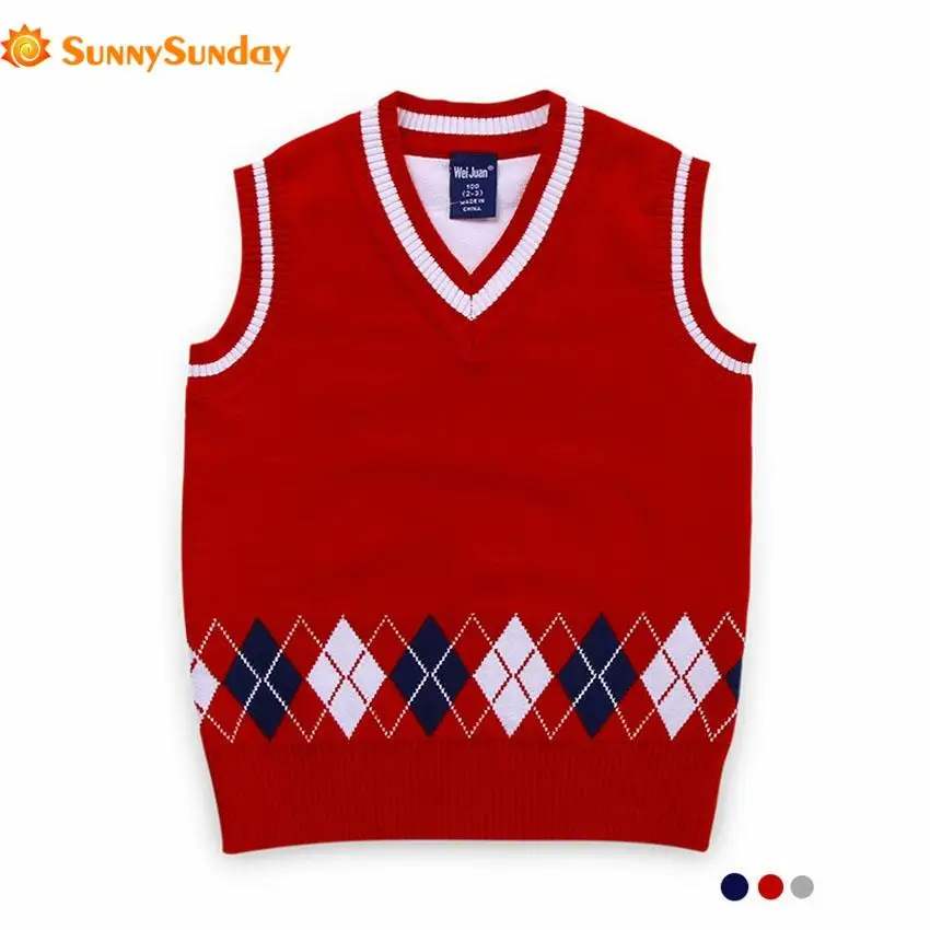 Preppy Style 100%Conton Vest Sweater For Boys 2018 Kids Clothes Pullover Spring & Autumn Casual Cardigan Children Warm Sweaters
Preppy Style 100%Conton Vest Sweater For Boys 2018 Kids Clothes Pullover Spring & Autumn Casual Cardigan Children Warm Sweaters