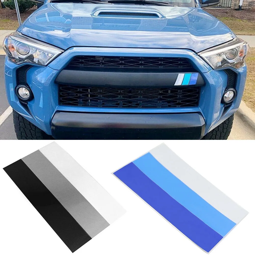 1pcs Car Sticker Front Grill Stripes Cover Decals 10-Inch Classic Retro Style Tri-Color Stripe Decal Sticker For Toyota Lexus
1pcs Car Sticker Front Grill Stripes Cover Decals 10-Inch Classic Retro Style Tri-Color Stripe Decal Sticker For Toyota Lexus
