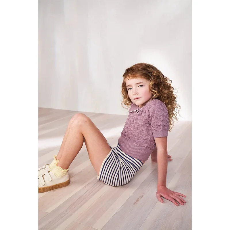 Misha Puff Children's Knitted T-Shirts 2021 New Spring Summer Toddler Girls Boys Sweater Tops Tee Kids Match Suit Clothes Set
Misha Puff Children's Knitted T-Shirts 2021 New Spring Summer Toddler Girls Boys Sweater Tops Tee Kids Match Suit Clothes Set