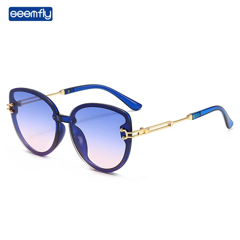 Seemfly Fashion Women Oversized Sunglasses Transparent Color Sun Glasses For Men Cat Eye Sunshades Metal Colorful Eyewear
Seemfly Fashion Women Oversized Sunglasses Transparent Color Sun Glasses For Men Cat Eye Sunshades Metal Colorful Eyewear