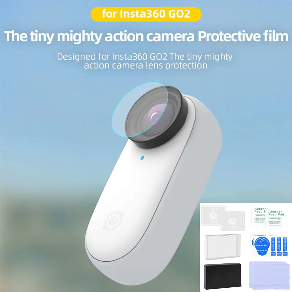 Tempered Glass Camera Lens Screen Film Protector for Insta360 GO 2 Thumb Camera Anti-Scratch PET Soft Film Protective Accessory
Tempered Glass Camera Lens Screen Film Protector for Insta360 GO 2 Thumb Camera Anti-Scratch PET Soft Film Protective Accessory