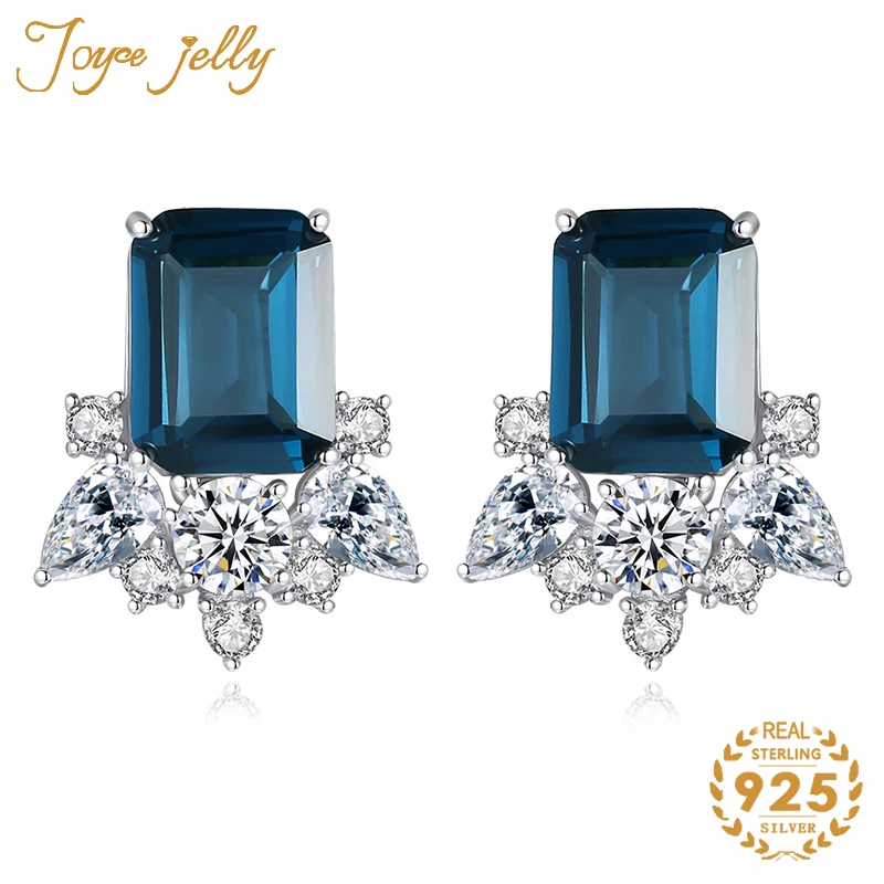 JoyceJelly Мода 925 стерлингового серебра серьги-гвоздики для женщин сапфир цветочный дизайн свадебное ювелирное изделие серьги вечерние подарк...
JoyceJelly Мода 925 стерлингового серебра серьги-гвоздики для женщин сапфир цветочный дизайн свадебное ювелирное изделие серьги вечерние подарк...