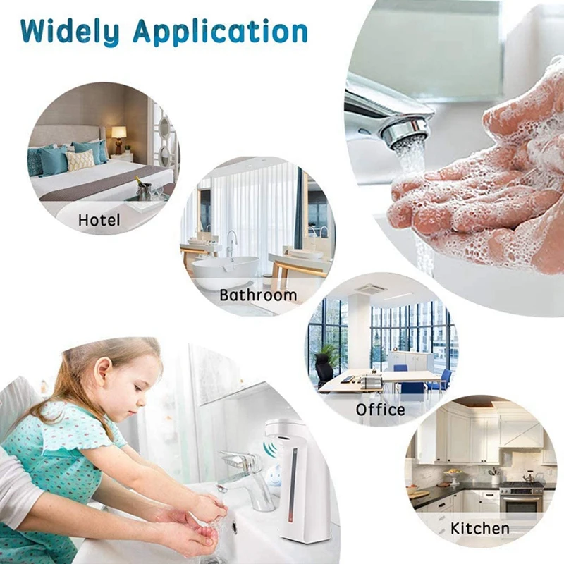 Automatic Foaming Soap Dispenser,Touchless Soap Dispenser,Hand Free Smart Foaming Soap Dispenser Hand Soap Dispenser
Automatic Foaming Soap Dispenser,Touchless Soap Dispenser,Hand Free Smart Foaming Soap Dispenser Hand Soap Dispenser