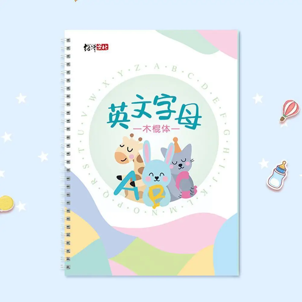 Тетрадь для каллиграфии Groove, книги для детей, детская тетрадь для обучения искусству, английская практики L0o9
Тетрадь для каллиграфии Groove, книги для детей, детская тетрадь для обучения искусству, английская практики L0o9