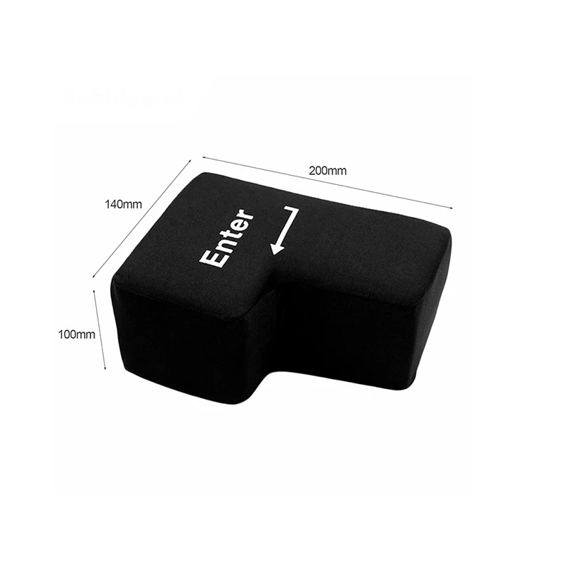 Большая кнопка USB Enter антистресс Подушка сверхразмерная небьющаяся для офиса