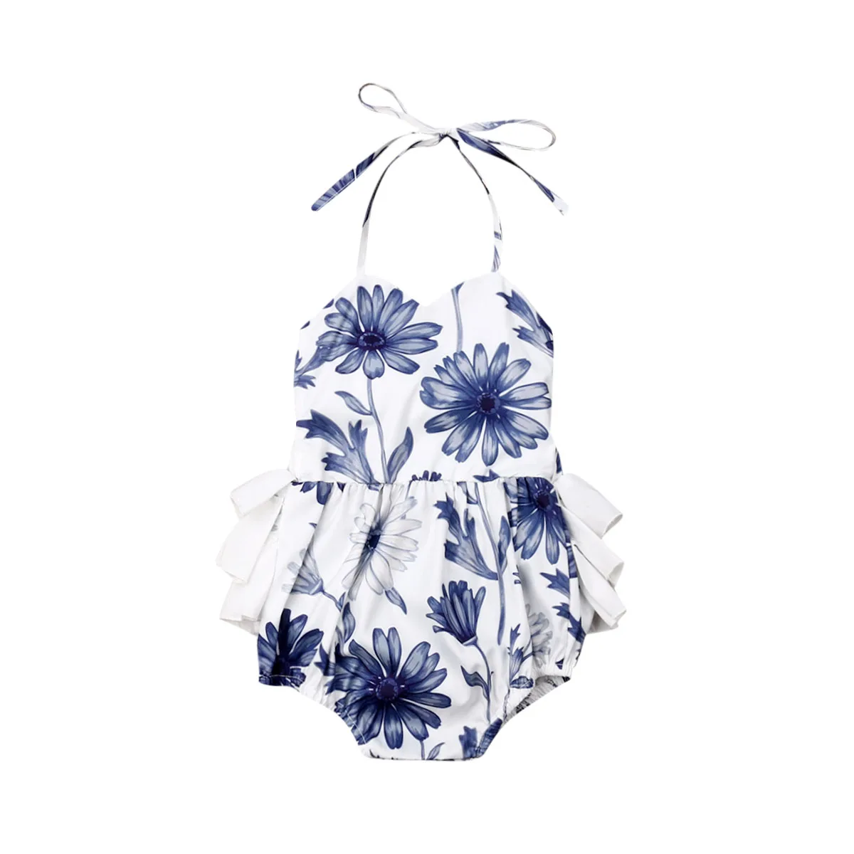 Baby Summer Clothing Newborn Baby Girl Floral Clothes Strap Jumpsuit Floral Bodysuit Backless Sunsuit Lace Ruffled Outfit
Baby Summer Clothing Newborn Baby Girl Floral Clothes Strap Jumpsuit Floral Bodysuit Backless Sunsuit Lace Ruffled Outfit