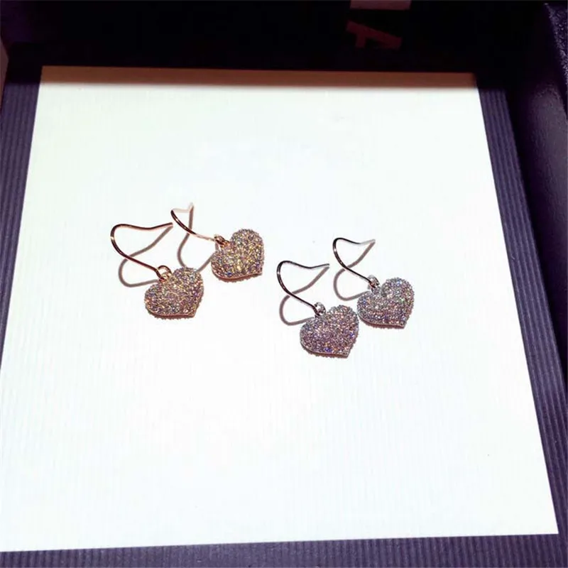 Diamonds Heart Jewelry S925 Sterling Silver Earrings Women Fine Fashion Jewelry Engagement Silver Cute/Romantic Earrings Luxury
Diamonds Heart Jewelry S925 Sterling Silver Earrings Women Fine Fashion Jewelry Engagement Silver Cute/Romantic Earrings Luxury