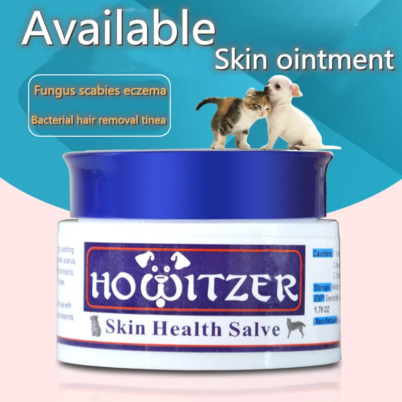 Pet Skin Ointment Treatment of Fungus Scabies Eczema Bacteria Hair Removal Tinea Ointment General Pet Supplies for Cats and Dogs
Pet Skin Ointment Treatment of Fungus Scabies Eczema Bacteria Hair Removal Tinea Ointment General Pet Supplies for Cats and Dogs