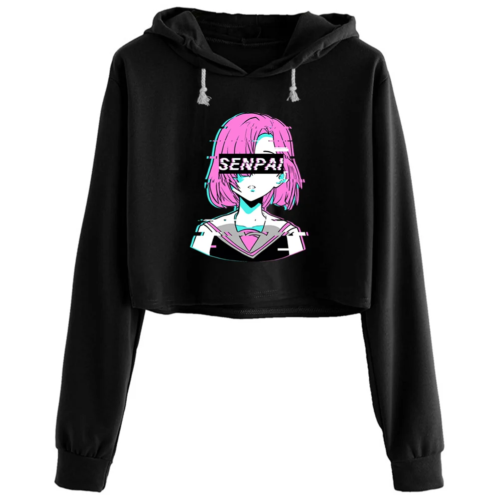 Aesthetic Vaporwave Anime Girl Notice Me Senpai Crop Hoodies Women Aesthetic Kpop Korean Y2k Pullover For Girls
Aesthetic Vaporwave Anime Girl Notice Me Senpai Crop Hoodies Women Aesthetic Kpop Korean Y2k Pullover For Girls