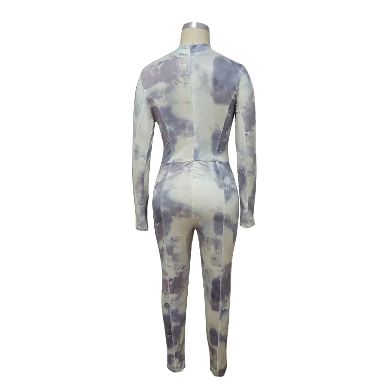 Elegant Tie Dye Print Body Rompers Womens Jumpsuit Sexy Mesh Striped Long Sleeve Leggings Bodycon Club Party Jumpsuit Women
Elegant Tie Dye Print Body Rompers Womens Jumpsuit Sexy Mesh Striped Long Sleeve Leggings Bodycon Club Party Jumpsuit Women