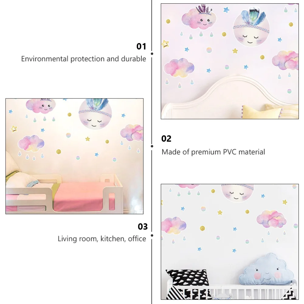 1 Set Adorable Cartoon Stickers Wall Door Window Multifunctional Stickers
1 Set Adorable Cartoon Stickers Wall Door Window Multifunctional Stickers