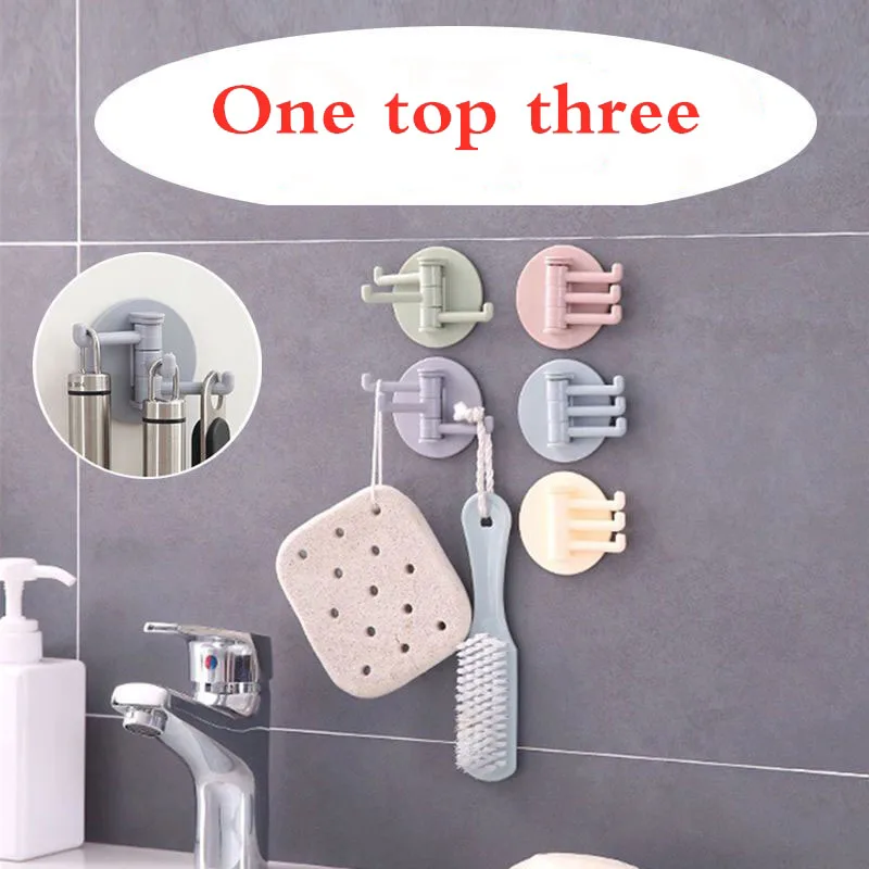 1pcs Rotary hook No drilling No trace Plastic Strong adhesive hook on bathroom wall Multifunctional hook Miscellaneous storage
1pcs Rotary hook No drilling No trace Plastic Strong adhesive hook on bathroom wall Multifunctional hook Miscellaneous storage