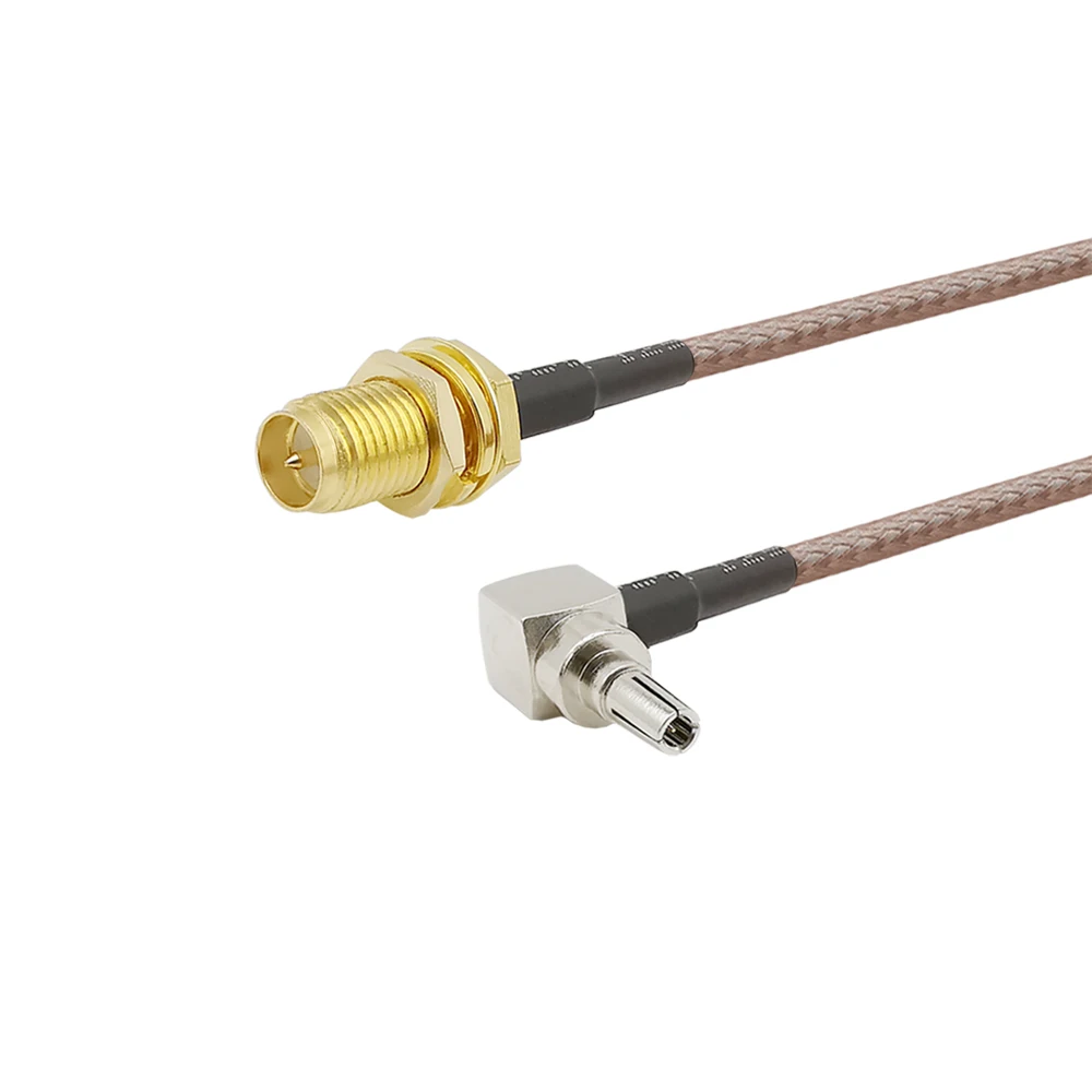 1Pcs RP SMA Female to CRC9 Male Right Angle RG316 Cable RF Connector RP SMA Jack to CRC9 L Shape Plug Pigtail Extension Cables
1Pcs RP SMA Female to CRC9 Male Right Angle RG316 Cable RF Connector RP SMA Jack to CRC9 L Shape Plug Pigtail Extension Cables