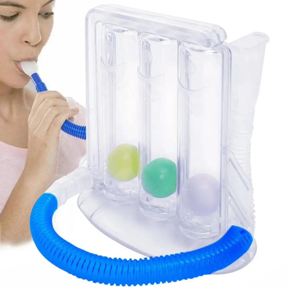 

Three-Ball Instrument Breathing Training Device Spirometry Measuring Device Lung Function Exercise Rehabilitation Device
