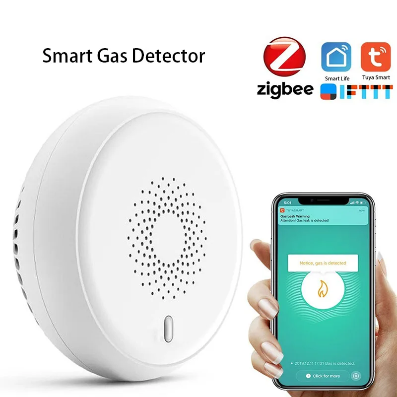 Zigbee Smart Gas Detector Alarm Sensor Detector Home Security System DC Power Supply Alarm WIFI Smart Life Application Control
Zigbee Smart Gas Detector Alarm Sensor Detector Home Security System DC Power Supply Alarm WIFI Smart Life Application Control