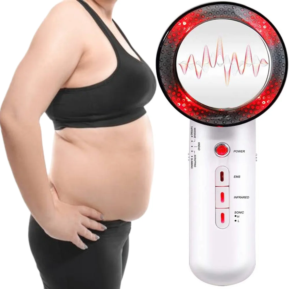 Ultrasonic 3 In 1 EMS Body Massager Infrared Fat Burning Removal Cavitation Face Lift Skin Care Therapy Beauty Slimming Machine
Ultrasonic 3 In 1 EMS Body Massager Infrared Fat Burning Removal Cavitation Face Lift Skin Care Therapy Beauty Slimming Machine