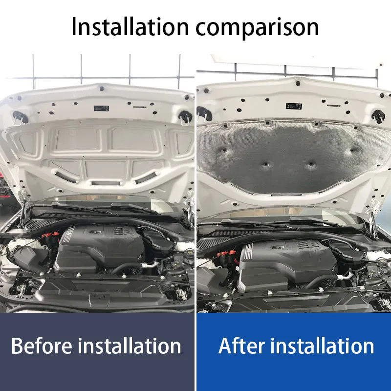 2019 Soundproof Cotton For BMW 3 Series 325i 325li G20 Engine Soundproof Cotton Hood Insulation Heat Insulation For Car
2019 Soundproof Cotton For BMW 3 Series 325i 325li G20 Engine Soundproof Cotton Hood Insulation Heat Insulation For Car