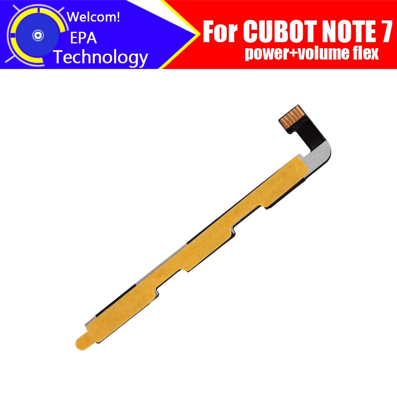 CUBOT NOTE 7 Side Button Flex Cable 100%Original Power+Volume Button FPC Wire Flex Cable Replacement for CUBOT NOTE 7 Cell Phone
CUBOT NOTE 7 Side Button Flex Cable 100%Original Power+Volume Button FPC Wire Flex Cable Replacement for CUBOT NOTE 7 Cell Phone