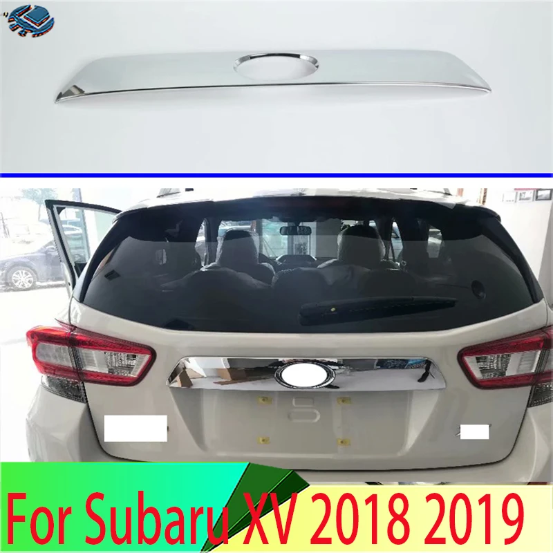 Автомобильные аксессуары для Subaru XV 2018 2019 2020, хромированная Задняя Крышка багажника из АБС-пластика, крышка багажника
Автомобильные аксессуары для Subaru XV 2018 2019 2020, хромированная Задняя Крышка багажника из АБС-пластика, крышка багажника
