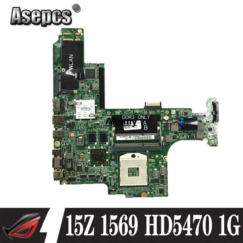 Для ноутбука Dell Studio 15z 1569 DARM6CMBAC0 RVHJX 0 HM57 HD5470 1G Дискретная графическая материнская