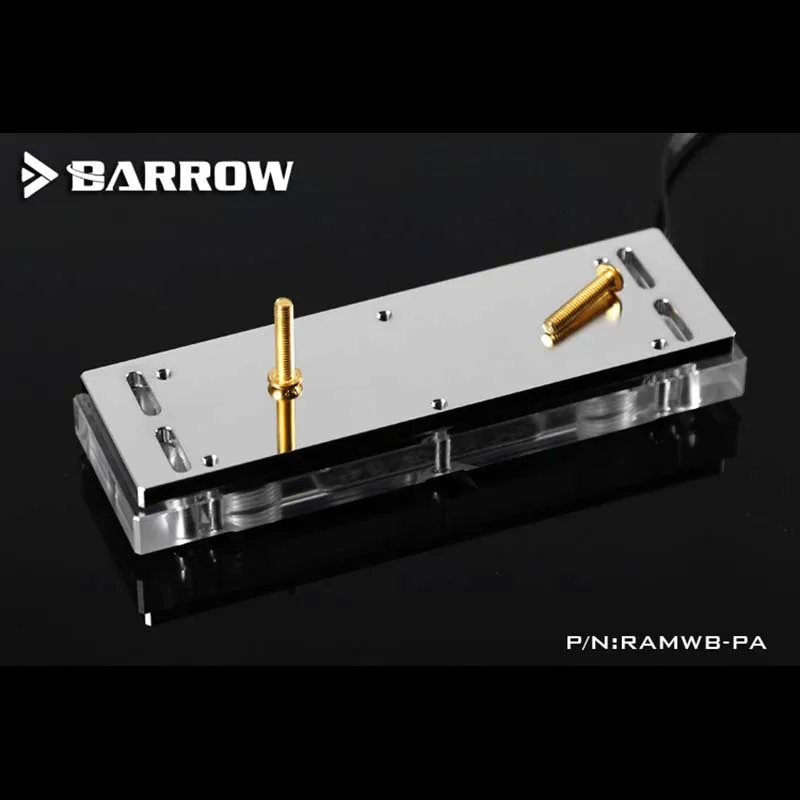Barrow RAMWBT-PA PC water cooling RAM water cooler memory sink water block for cooler building
Barrow RAMWBT-PA PC water cooling RAM water cooler memory sink water block for cooler building
