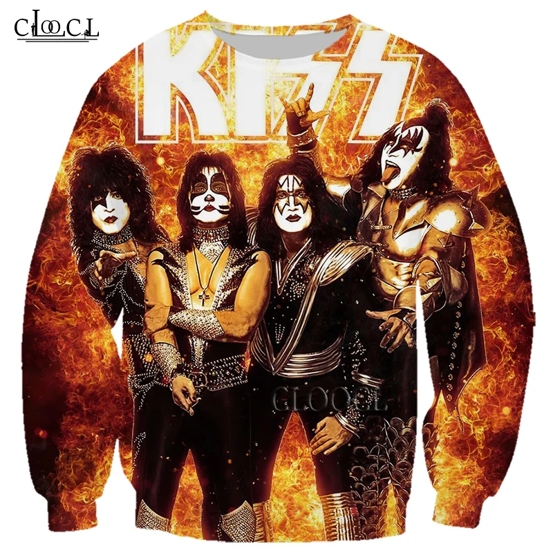 HX Newest Rock Singer KISS Band 3D Print Men Women Sweatshirt Fashion Hip Hop Long Sleeve Harajuku Tracksuit Drop Shipping
HX Newest Rock Singer KISS Band 3D Print Men Women Sweatshirt Fashion Hip Hop Long Sleeve Harajuku Tracksuit Drop Shipping
