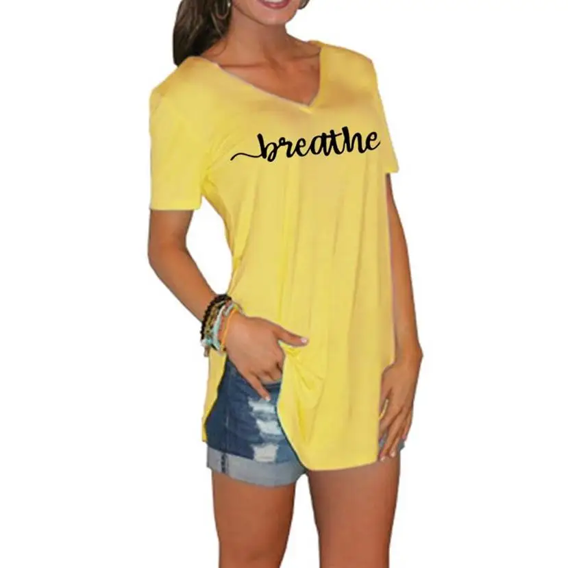 2020 Fashion V-Neck Short Sleeve T-Shirt T-Shirt For Women Bad Letters Print Top Plus Size Women Punk Cotton Streetwear Tumblr
2020 Fashion V-Neck Short Sleeve T-Shirt T-Shirt For Women Bad Letters Print Top Plus Size Women Punk Cotton Streetwear Tumblr