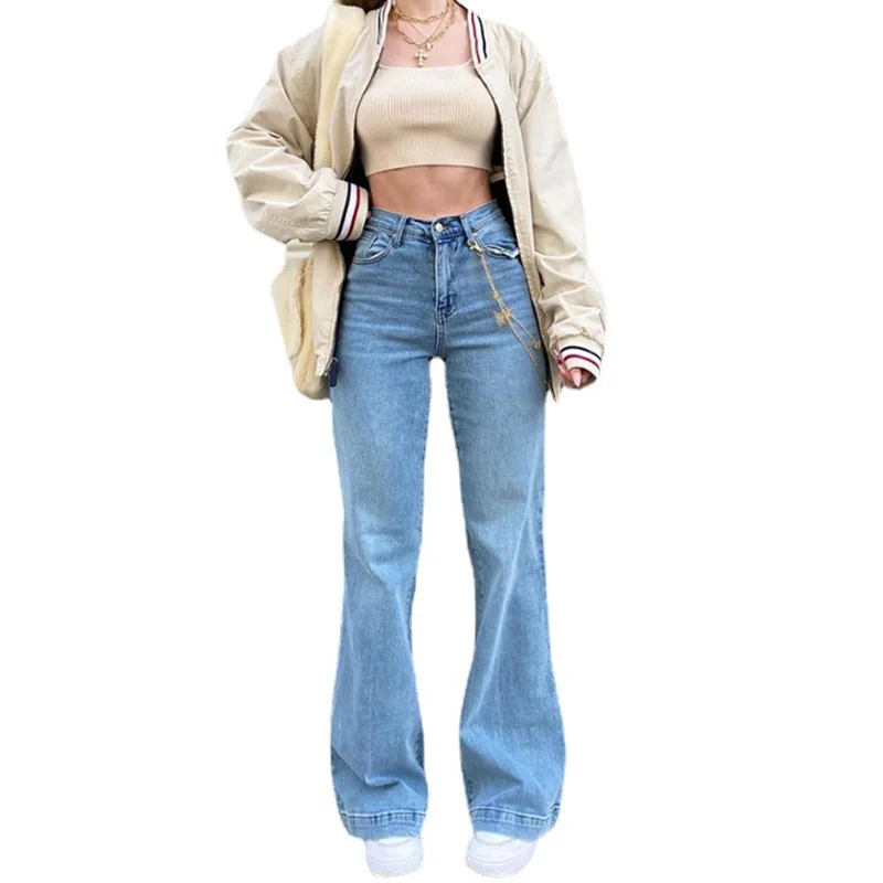 High Waist Flared Jeans for Women Bell Bottom Baggy Jeans Harajuku Streetwear Wide Leg Pants Ispanyol Paça Pantolon
High Waist Flared Jeans for Women Bell Bottom Baggy Jeans Harajuku Streetwear Wide Leg Pants Ispanyol Paça Pantolon