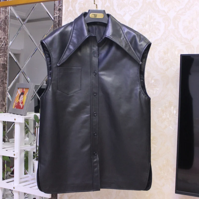 Стильный Модный Европейский женский жилет из высококачественной кожи C746
Стильный Модный Европейский женский жилет из высококачественной кожи C746