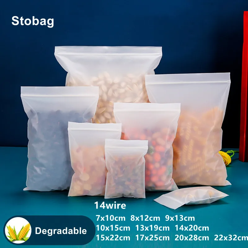 StoBag 100pcs Biodegradable Self Sealing Ziplock Frosted Transparent Food Packaging Display Bag Tea Dried Fruit Beans Nuts
StoBag 100pcs Biodegradable Self Sealing Ziplock Frosted Transparent Food Packaging Display Bag Tea Dried Fruit Beans Nuts