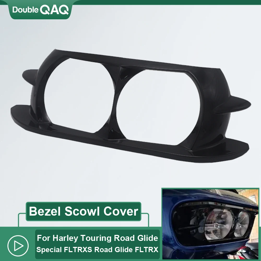 Две фары обтекатель обшивки ободок Scowl налобный фонарь крышка для Harley Touring Road Glide Special FLTRXS Road Glide FLTRX 2015-2019
Две фары обтекатель обшивки ободок Scowl налобный фонарь крышка для Harley Touring Road Glide Special FLTRXS Road Glide FLTRX 2015-2019