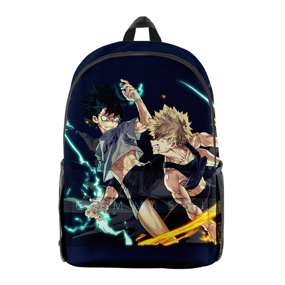 Anime My Hero Academia Backpack Teenager MHA BNHA boku no hero Students Tough School Bags 3D Print Oxford Sports Laptop Backpack
Anime My Hero Academia Backpack Teenager MHA BNHA boku no hero Students Tough School Bags 3D Print Oxford Sports Laptop Backpack