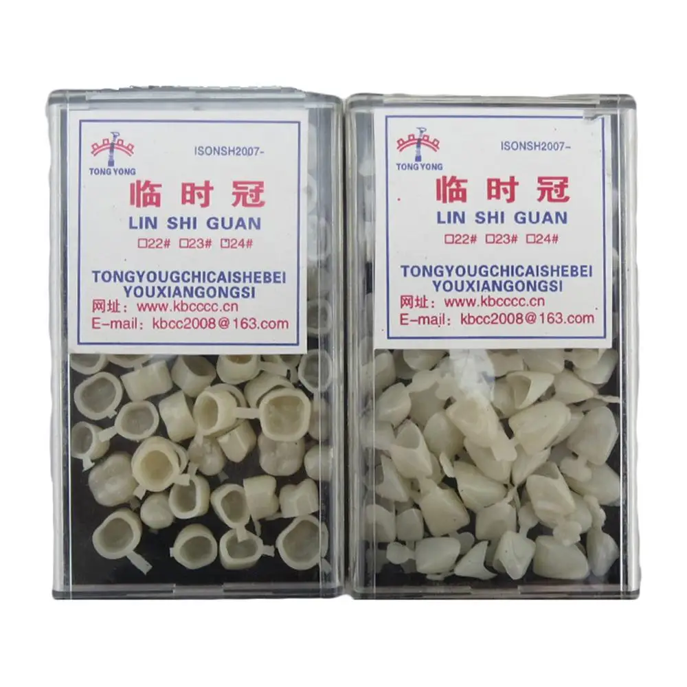 Resin Temporary Teeth Crowns for Anterior and Posterior Molar Tooth Replacement Kit
Resin Temporary Teeth Crowns for Anterior and Posterior Molar Tooth Replacement Kit